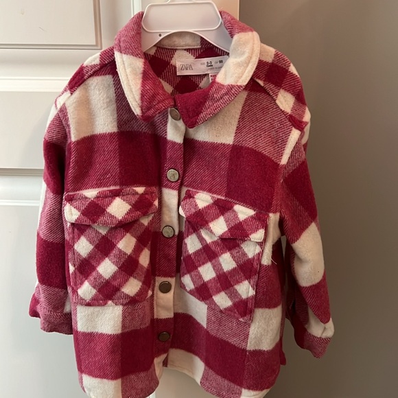 NWOT Zara Plaid shirt - perfect for warm weather - Picture 5 of 7